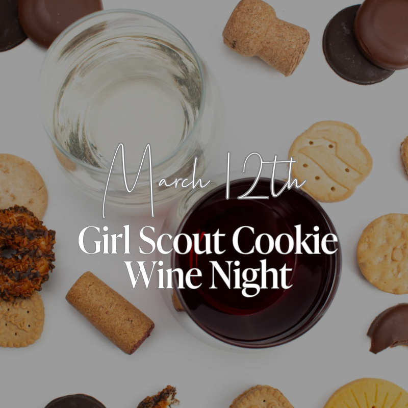 Girl Scout Cookie Wine Night