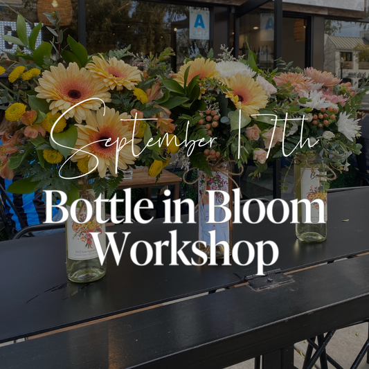 Bottle in Bloom Workshop