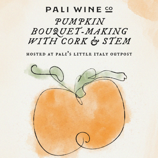 Fall Flower & Wine Workshop with Pali Wine Co