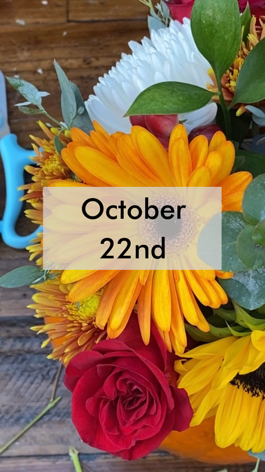 Fall Flower & Wine Workshop with Vineyard Grant James
