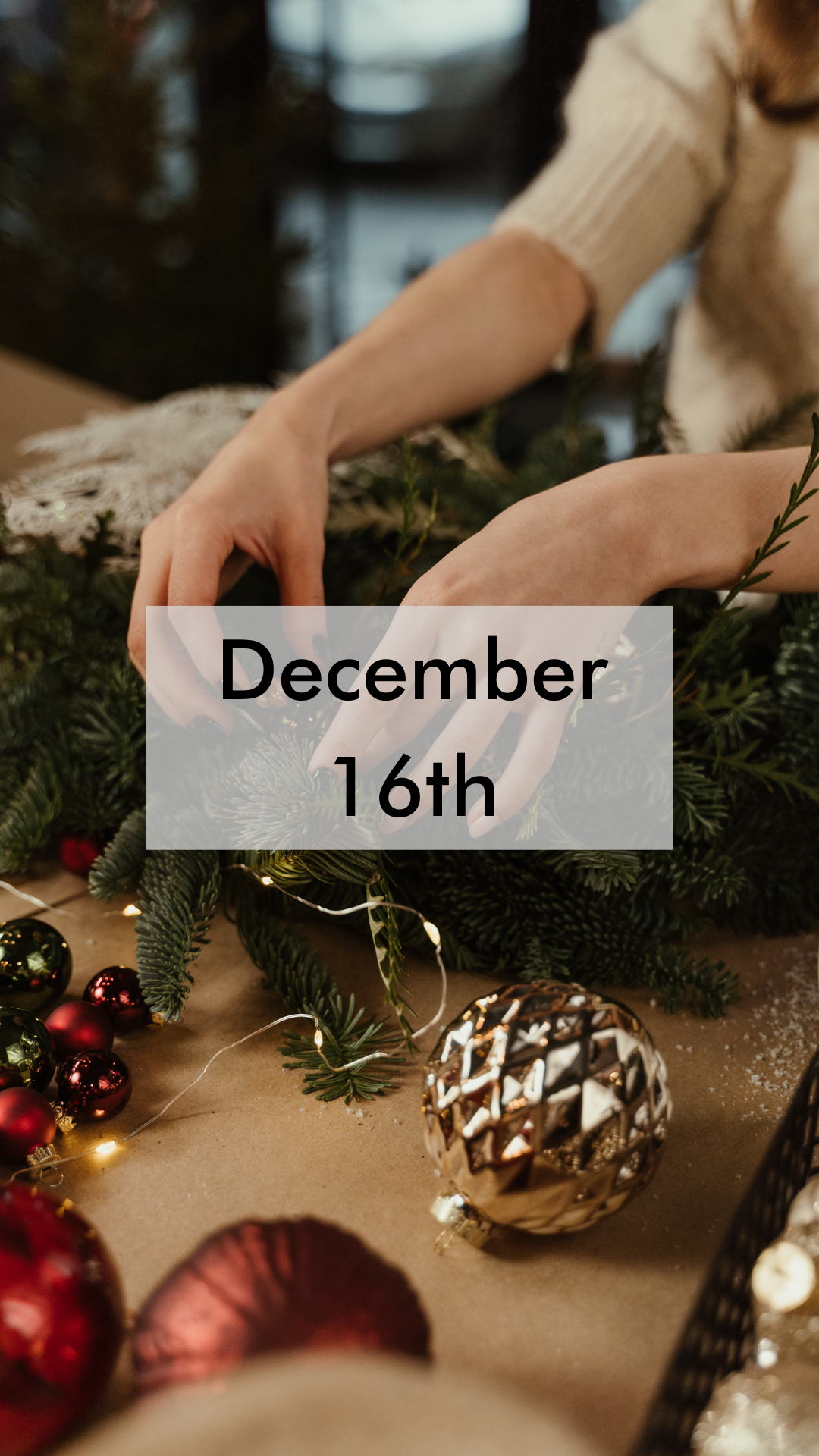 Wreath & Wine Workshop