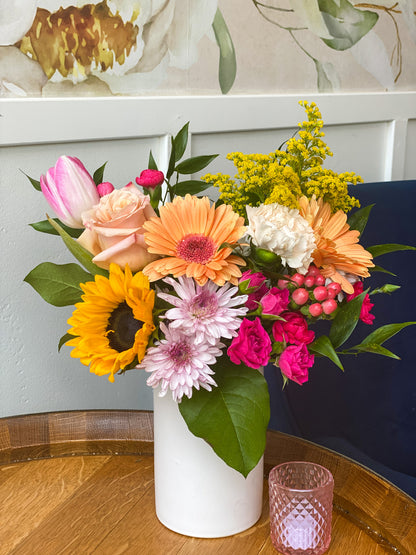 Flower & Wine Workshop