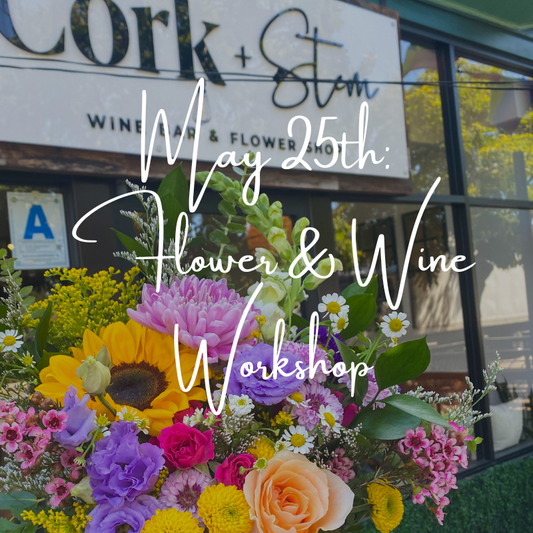 Flower & Wine Workshop